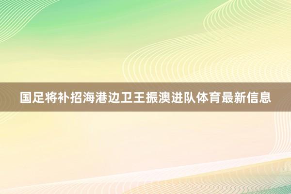 国足将补招海港边卫王振澳进队体育最新信息