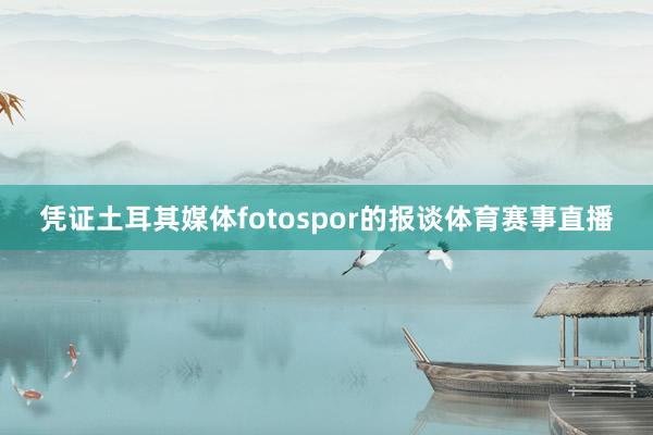 凭证土耳其媒体fotospor的报谈体育赛事直播