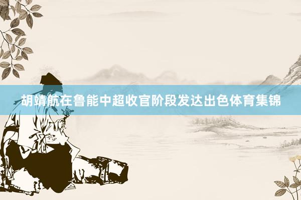 胡靖航在鲁能中超收官阶段发达出色体育集锦