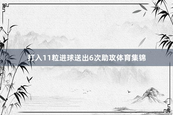 打入11粒进球送出6次助攻体育集锦