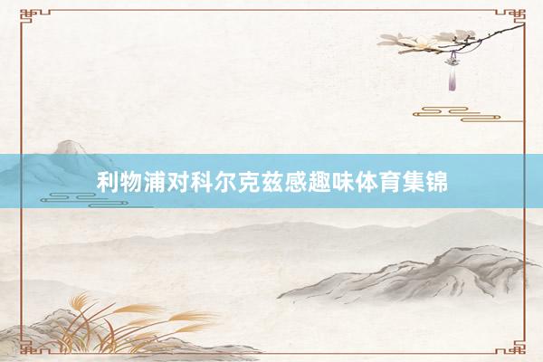 利物浦对科尔克兹感趣味体育集锦