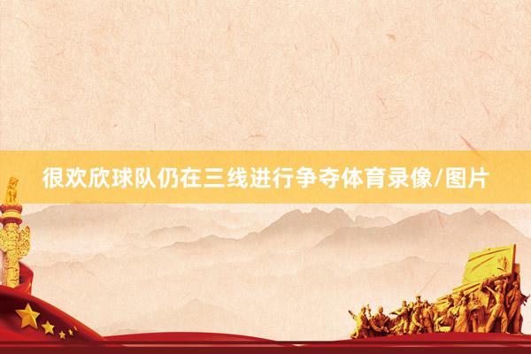 很欢欣球队仍在三线进行争夺体育录像/图片